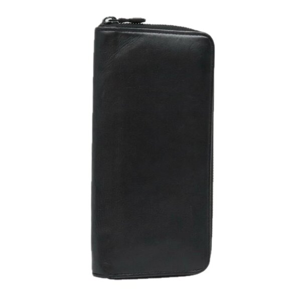 LOUIS VUITTON Monogram Shadow Zippy Wallet Vertical Black M62902 LV Auth 91911 - Picture 1 of 15
